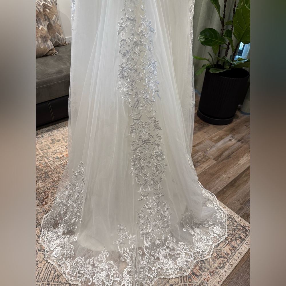 Mingda’s mermaid style Wedding Dress NWT - Picture 7 of 11